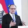 Außenminister Alexander Schallenberg (ÖVP) in Richtung Moskau: "Wir werden Russland nicht mit diesem Verbrechen davonkommen lassen"