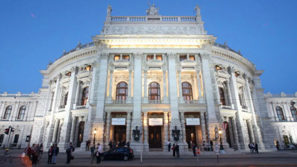 Das Burgtheater in Wien