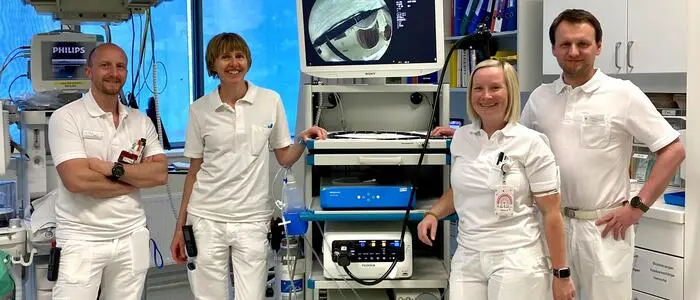 Das Endoskopie-Team der Klinik Diakonissen Schladming