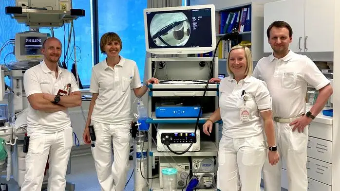 Das Endoskopie-Team der Klinik Diakonissen Schladming 