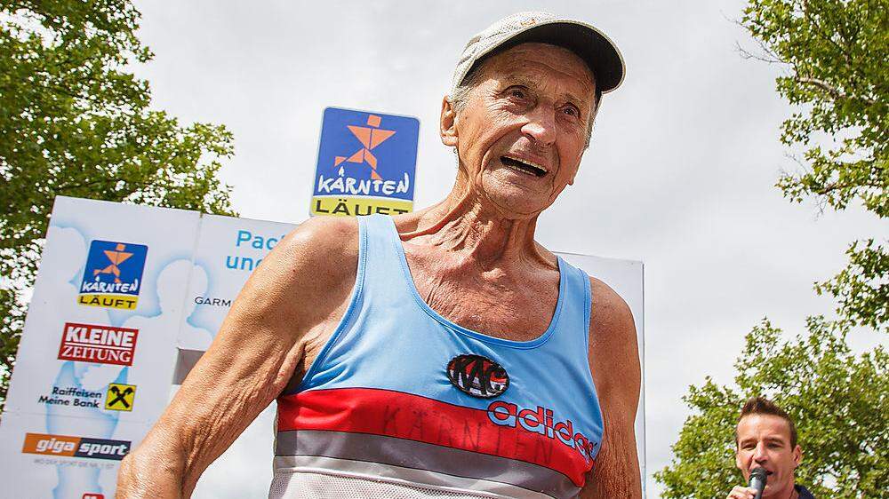 Hans Plajer wollte mit 90 noch einen Marathon laufen