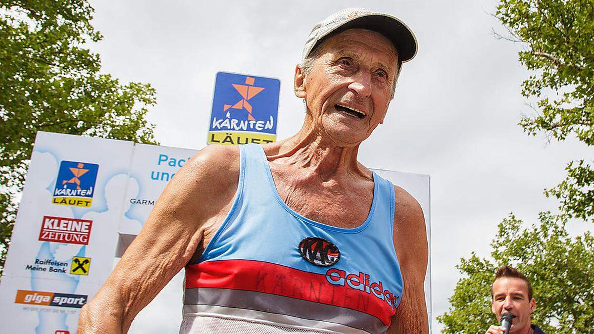 Hans Plajer wollte mit 90 noch einen Marathon laufen