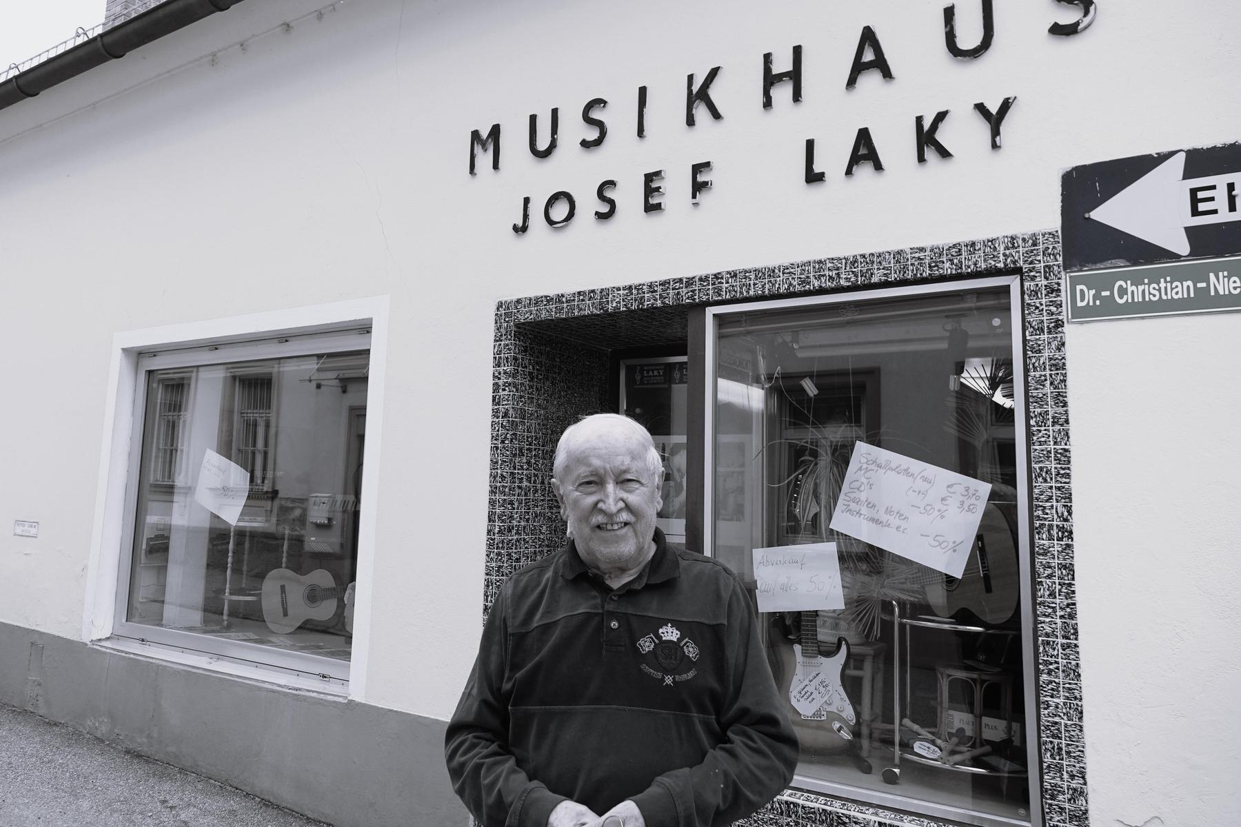 Trauer um Josef Laky: Sein Leben war die Musik