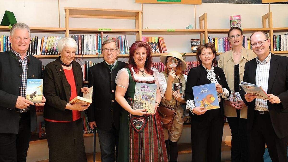 Karl Mayrhold, Erika Gorbach, Josef Gangl, Gerti Bühler, Pia Pfiffig, Ursula Lackner, Veronika Hausch und Wolfgang Moser.