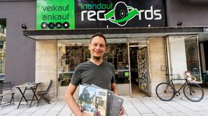 Niko Zagler darf in der Grazer Neutorgasse weiterhin mit Schallplatten handeln