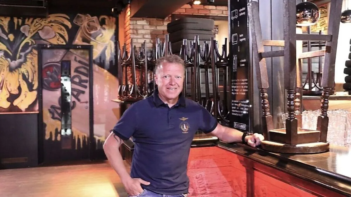 Stefan Fritz in seinem Lokal Last Exit