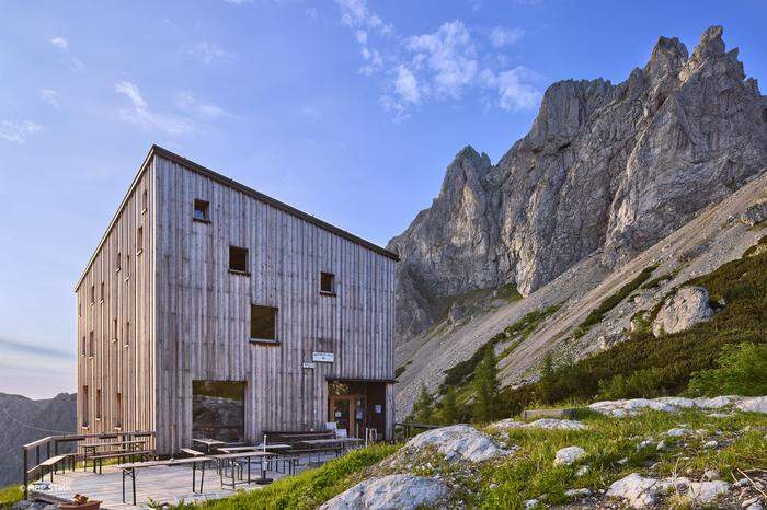 Die Voisthalerhütte am Hochschwab