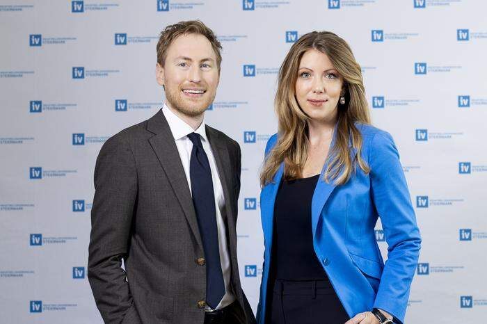IV-Geschäftsführung: Christoph Robinson und Nina Zechner