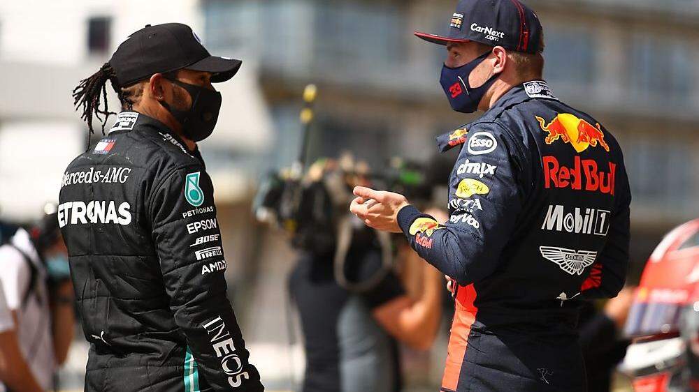 Tritt Max Verstappen (rechts) in die Fußstapfen von Lewis Hamilton bei Mercedes?