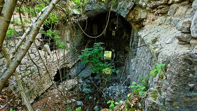 Blick in das Innere der imposanten Festung