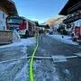 Die Freiwillige Feuerwehr Saalbach Hinterglemm war im Einsatz.