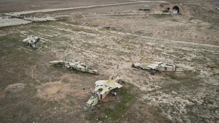 Israel begründete die Angriffe auf einen verlassenen Militärflugplatz in der Nähe der Grenze mit einer Bedrohung durch die Türkei