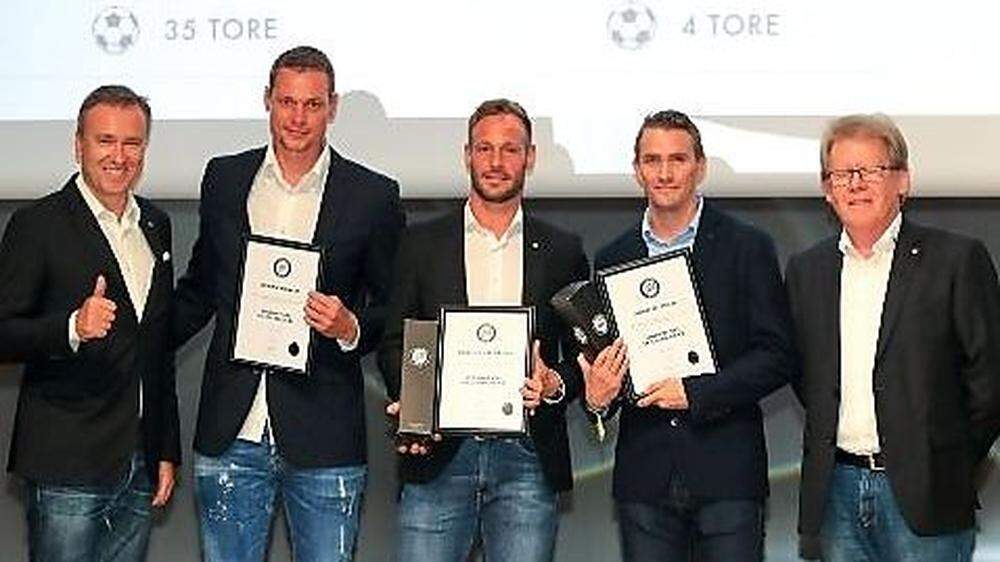 Von links: Jauk, Kienast, Ehrenreich, Hölzl und Troger