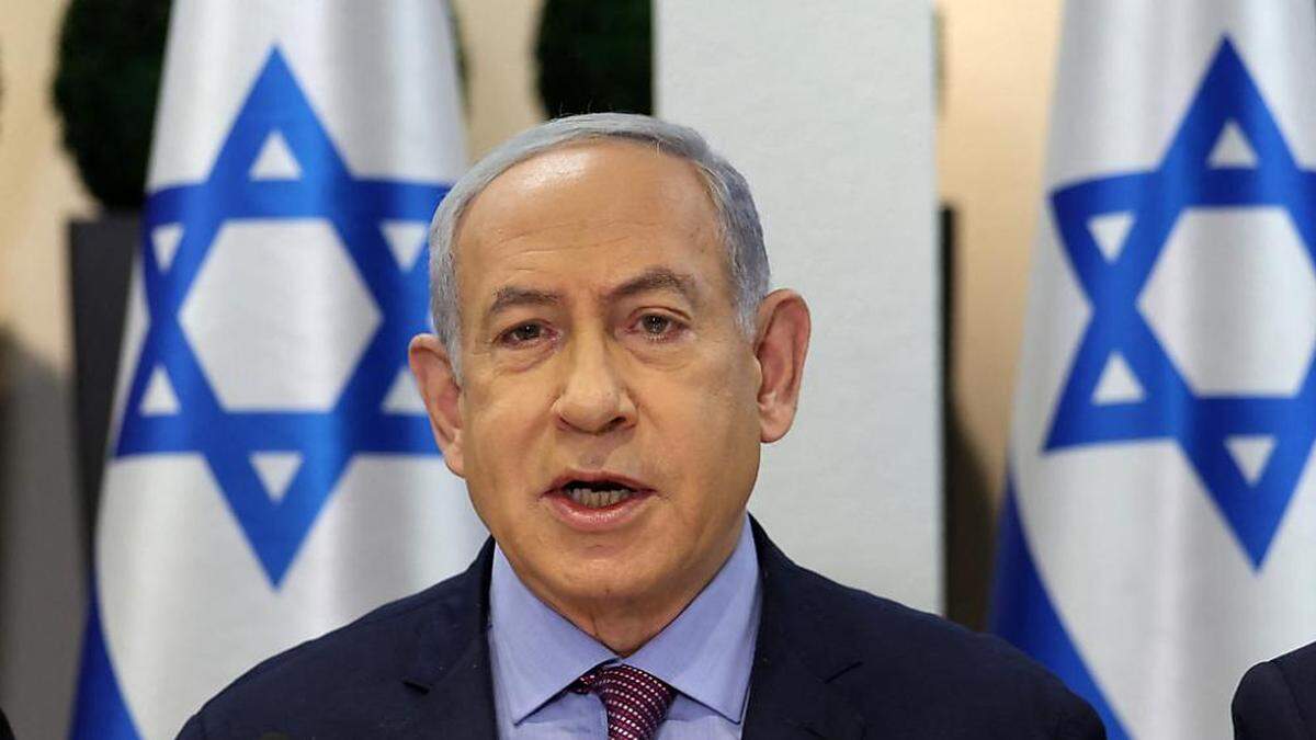 Israels Premier Benjamin Netanyahu