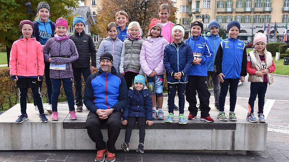 Beim Casinolauf standen auch die jungen Athleten im Rampenlicht