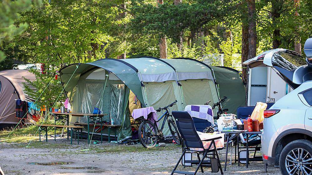 Die Kärntner Campingplätze sind in der heurigen Sommersaison sehr gut ausgelastet.