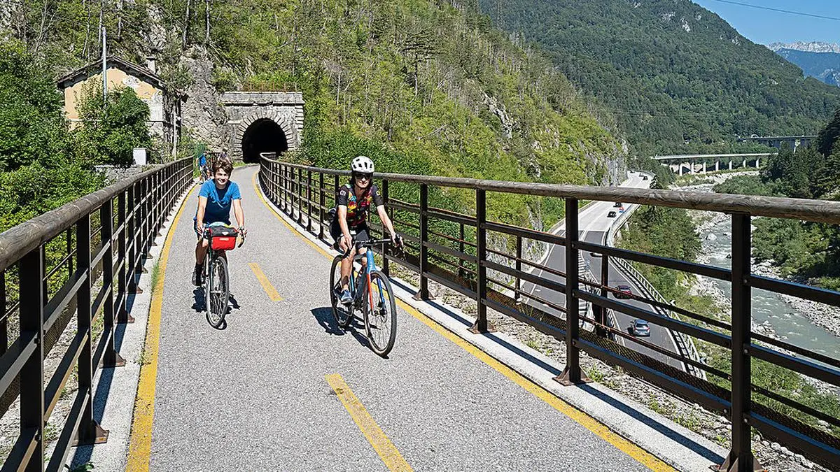 Der Weg nach Grado führt durch das Kanaltal