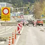 Die Seebachbrücke wird seit heute, Montag, abgerissen