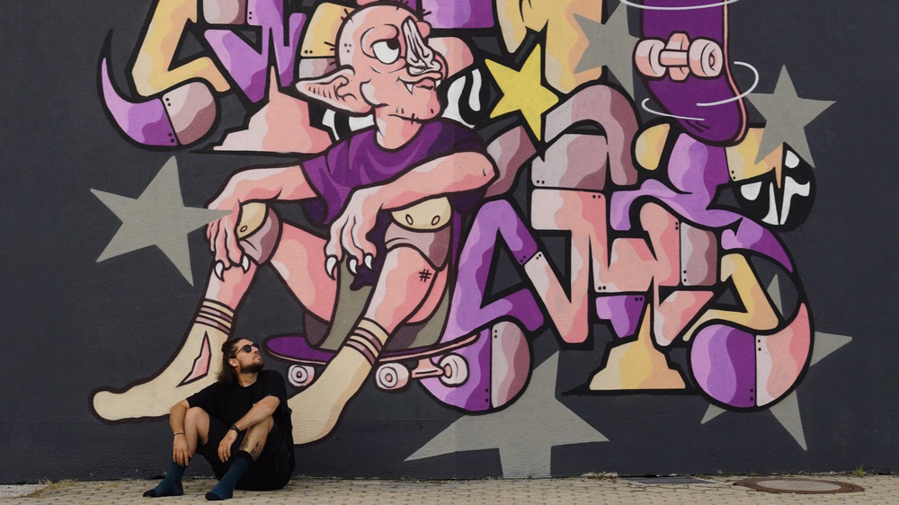 Weld ist als Graffiti-Künstler weltweit unterwegs
