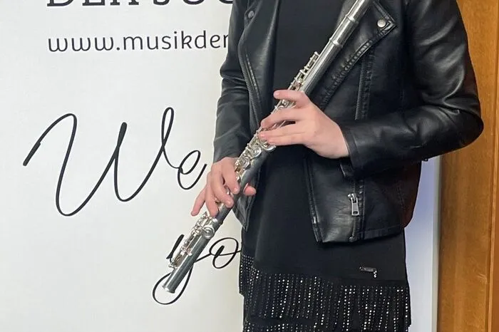 Flötistin Alina Kern von der Musikschule Bärnbach erzielte einen ersten Preis.