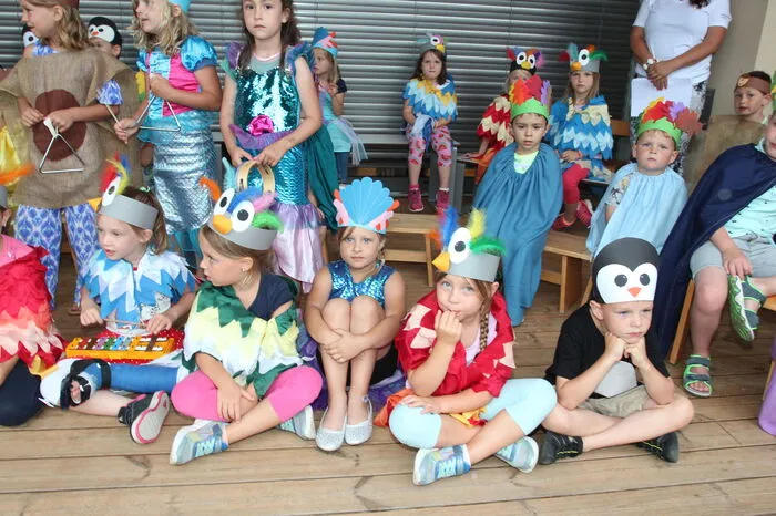 Die Kinder boten ein sensationelles Eröffnungsprogramm