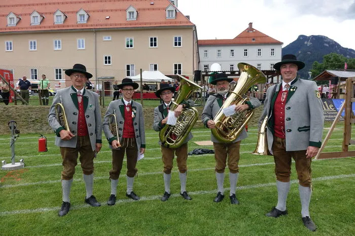 Das Quintett der Marktmusikkapelle Mautern umrahmte die Eröffnung musikalisch.