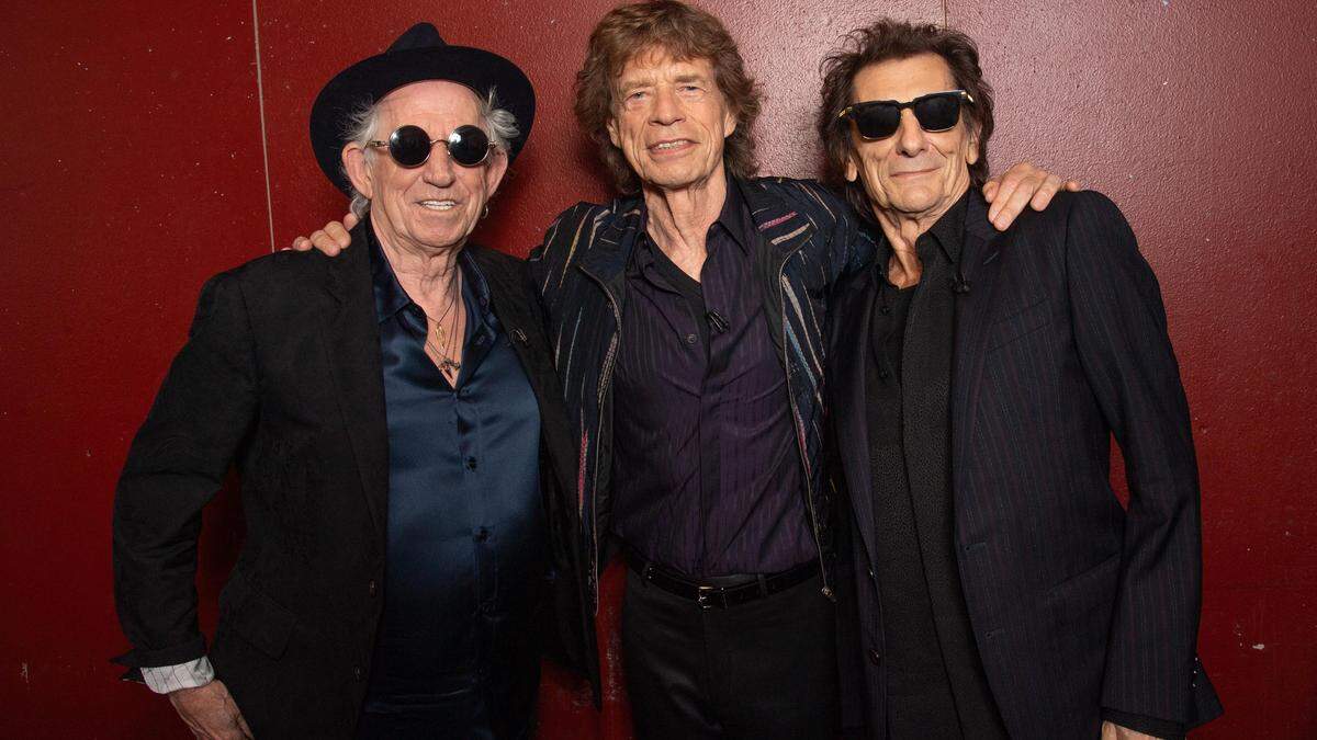 Vitales Trio: Keith Richards, Mick Jagger, Ron Wood