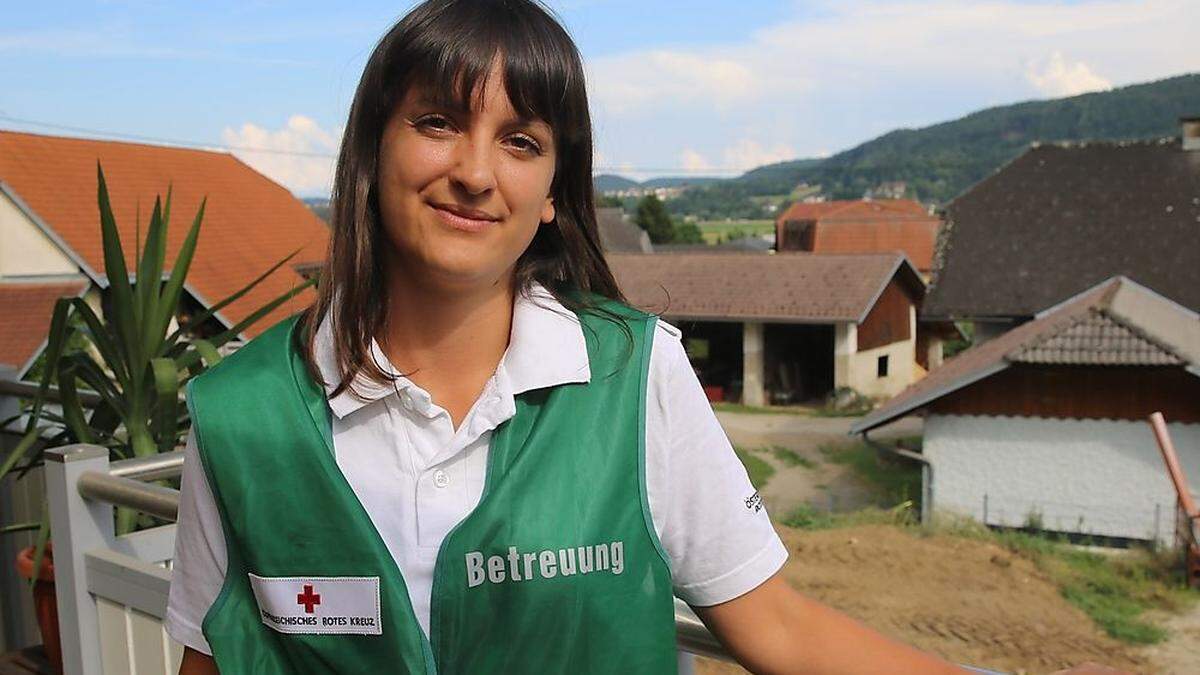 Marie Polzer ist freiwillig für Menschen da, die Ausnahmesituationen überstehen müssen