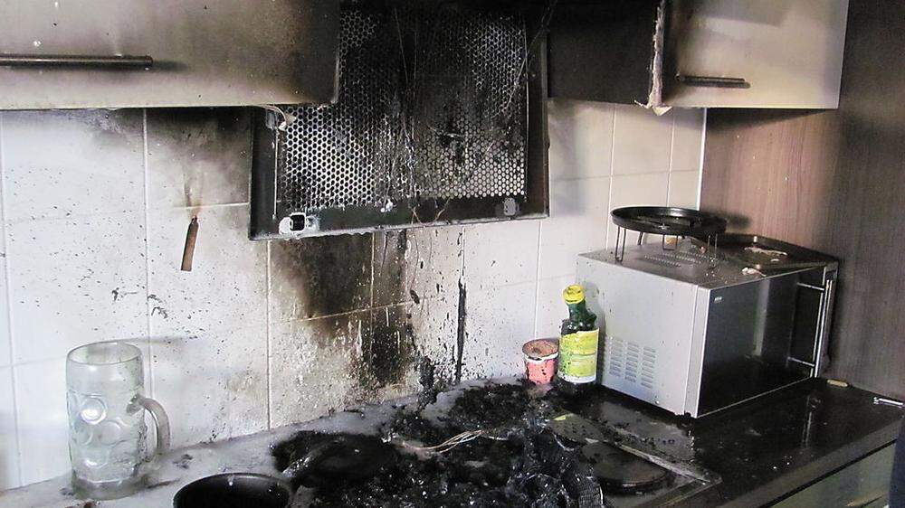 In St. Georgen an der Stiefing brannte eine Küche teilweise aus (Sujetbild)
