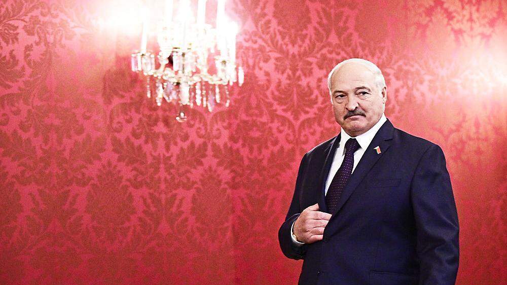 Lukaschenko war in der Vorwoche in Österreich 