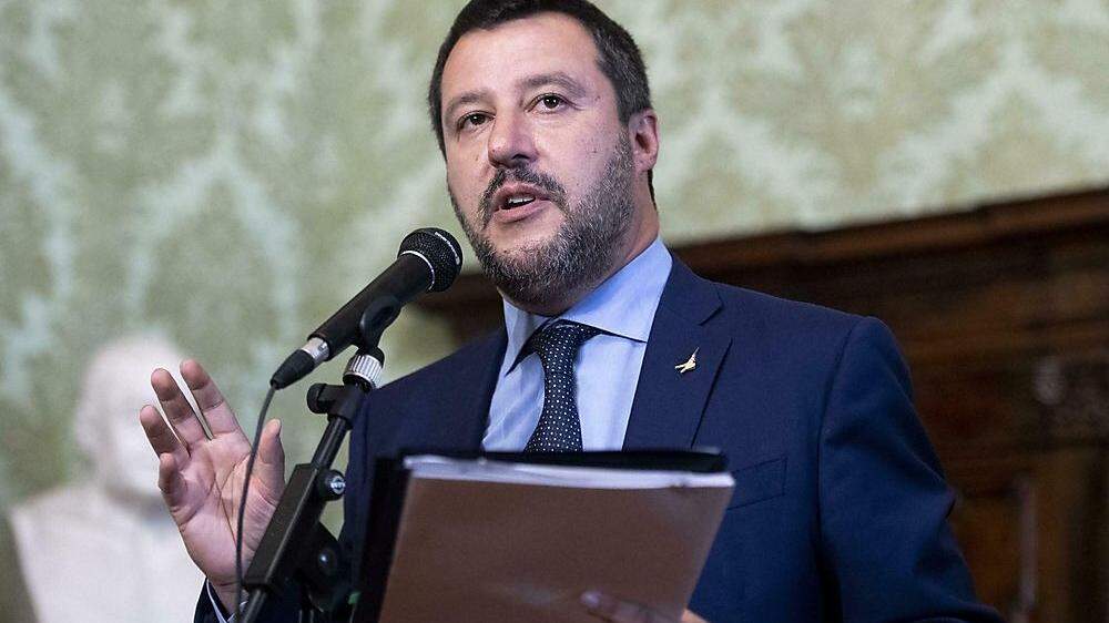 Innenminister Matteo Salvini 
