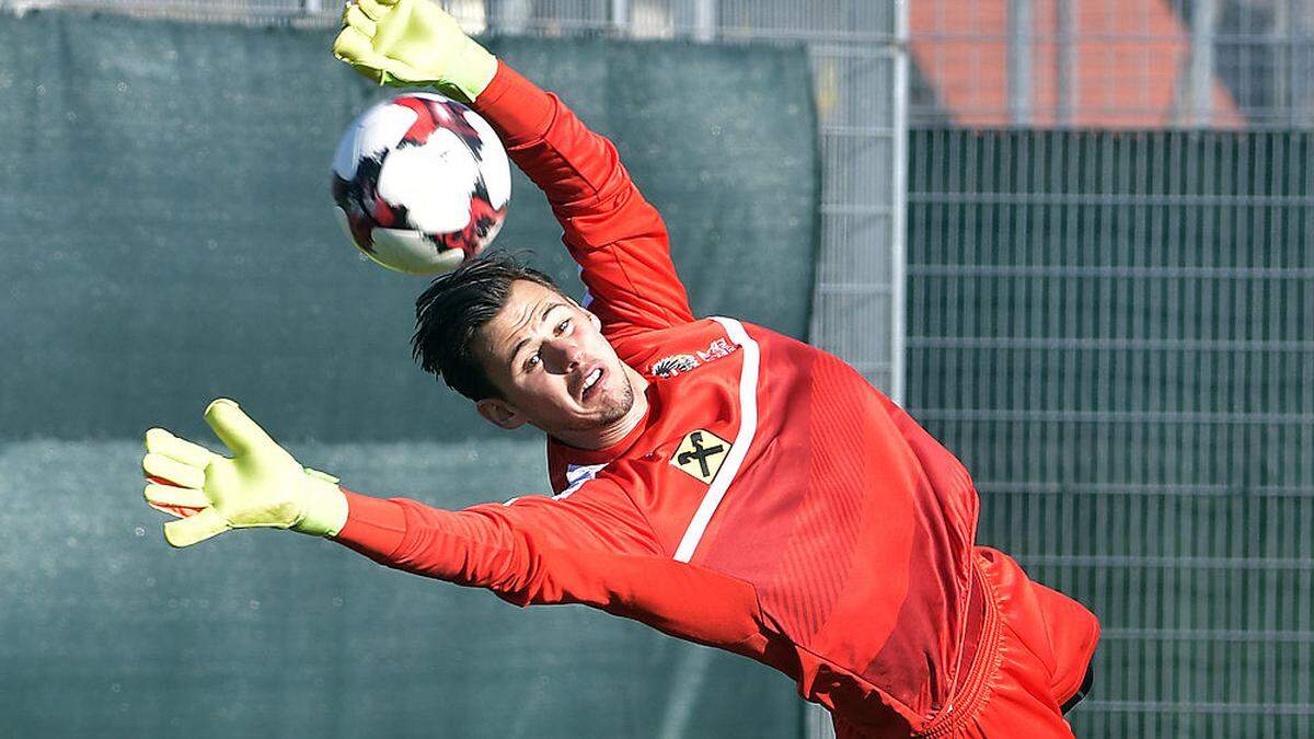 Heinz Lindner im Jahr 2017 beim ÖFB-Training