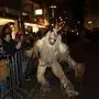 Krampusumzug in Villach, Perchtenlauf, Villach Hauptplatz, KrampuslaufFoto: Daniel Raunig