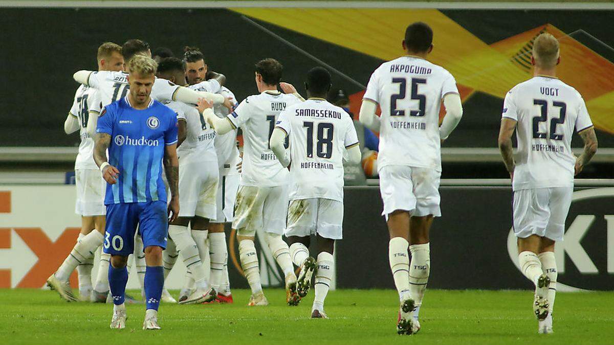 Der deutsche Bundesligist hatte allen Grund zu jubeln.