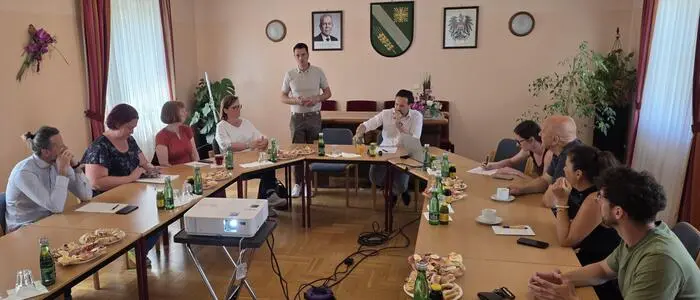 Blick in das Treffen der Amtsleiter und Bauamtsleiter in Heiligenkreuz am Waasen