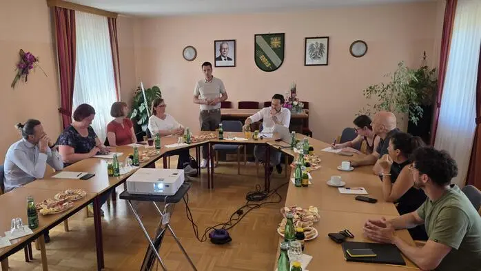 Blick in das Treffen der Amtsleiter und Bauamtsleiter in Heiligenkreuz am Waasen