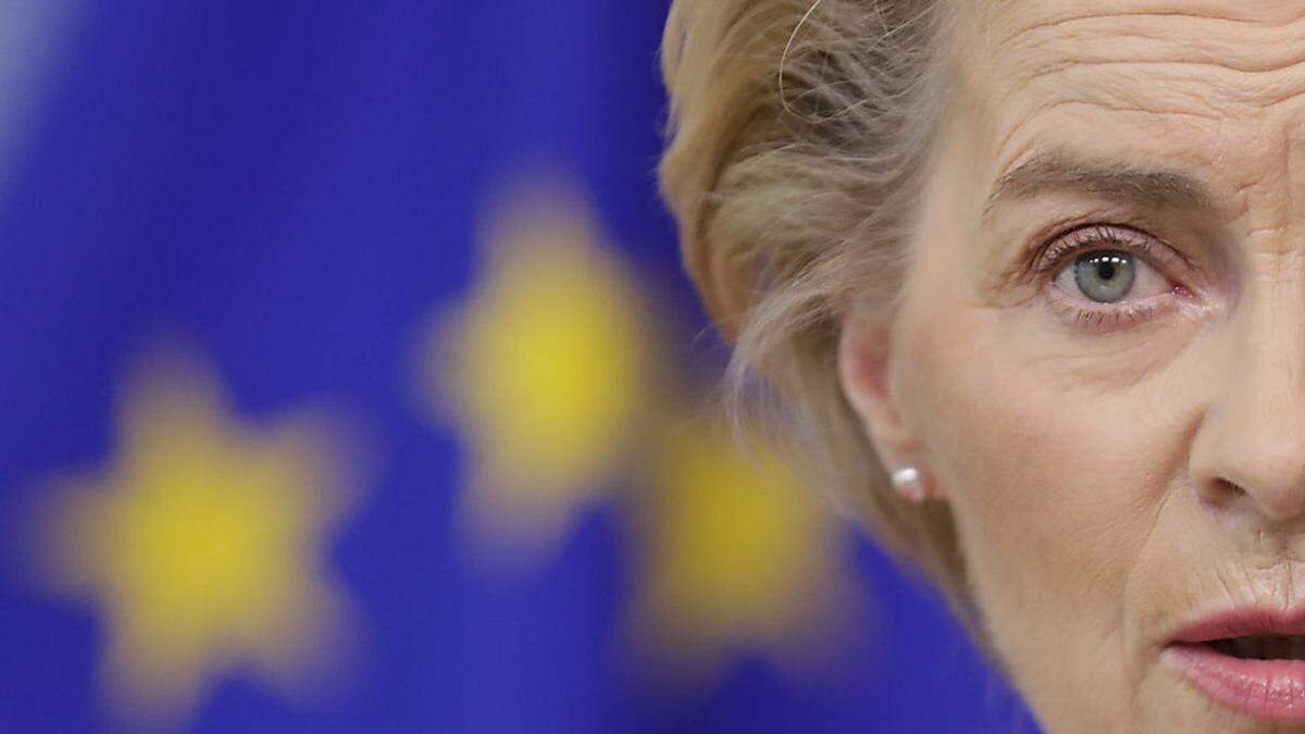 Kommissionspräsidentin Ursula von der Leyen 