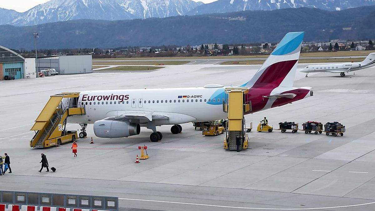 Eurowings landet nur noch bis Anfang Oktober in Klagenfurt – dann erst wieder ab 20. Dezember