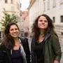 Jasmin Dhanani (artsip) und Liza Brandstätter (Rost) wollen mit dem Smash Festival durchstarten