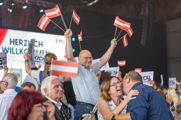 FPÖ-Publikum auf der Messe