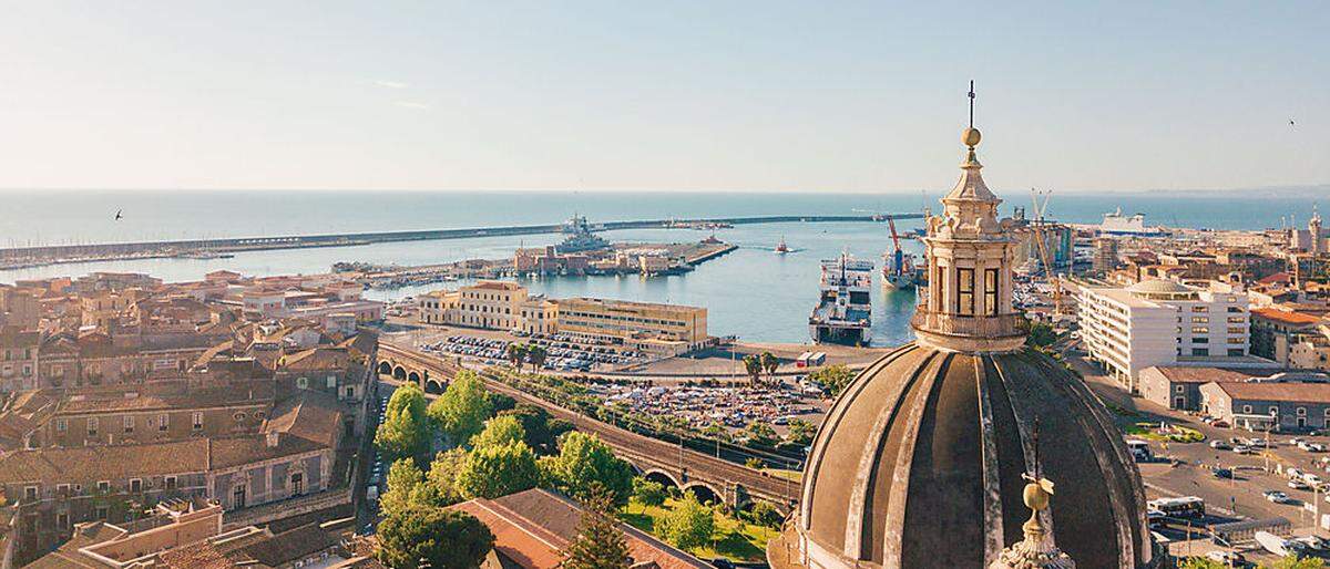 Catania, die zweitgrößte Stadt Siziliens