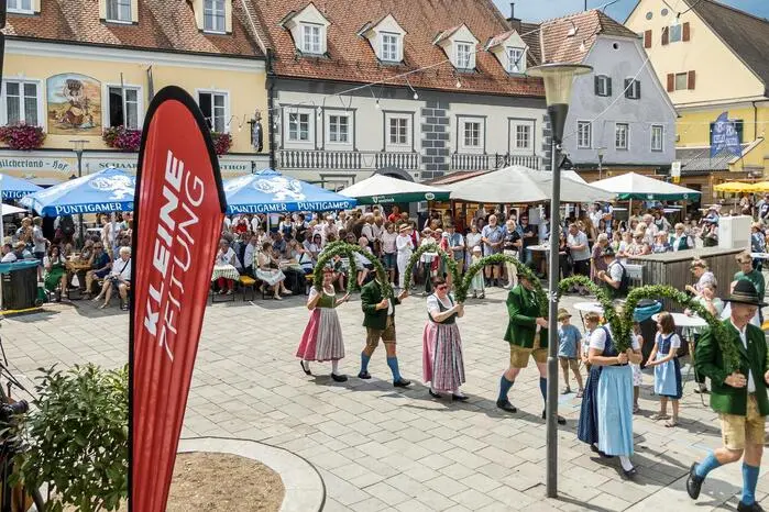 Sie standen ganz im Zeichen des Brauchtums und der regionalen Kulinarik ...