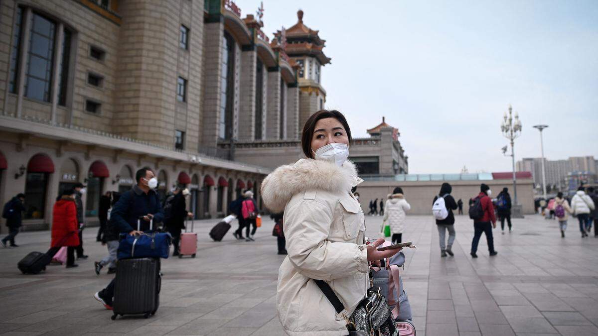 Zum chinesischen Neujahrsfest am 22. Jänner werden Hunderte Millionen Menschen innerhalb Chinas verreisen