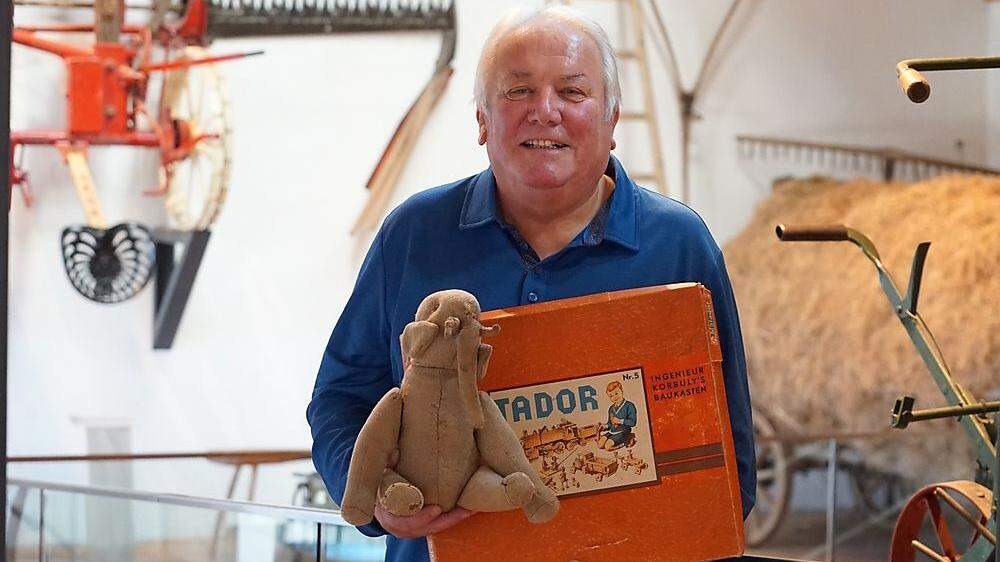Herbert Graf ist leidenschaftlicher Sammler und zeigt nun seine alten Spielzeuge
