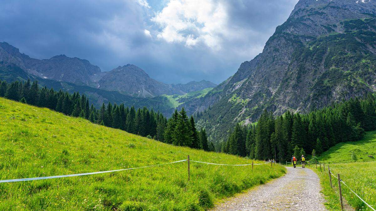 Gewitterwolken könnten sich vor allem am Nachmittag über der Steiermark ausbreiten