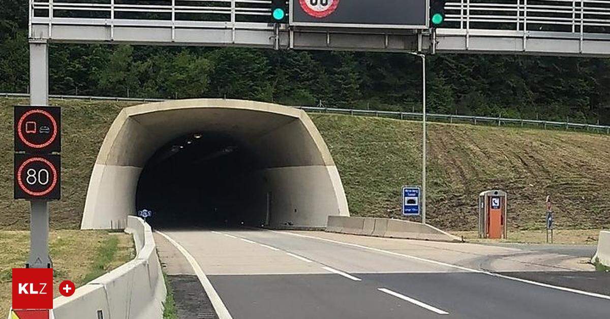 Wartungsarbeiten: Tunnelkette Pack Ab Montagabend Für Vier Nächte Gesperrt