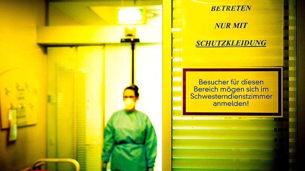 Der Patient wurde auf die Quarantänestation im Klinikum Klagenfurt gebracht