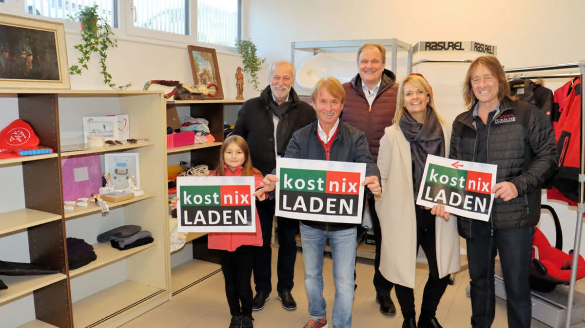 Im "Kost-nix-Laden" soll gegeben und genommen werden