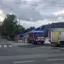 Brandalarm für Berufsfeuerwehr, Rotes Kreuz und Polizei in der Eggenberger Auster