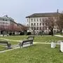 Die Polizei musste zu einem Einsatz im Goethepark in Klagenfurt ausrücken
